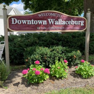 Welcome to Wallaceburg Sign