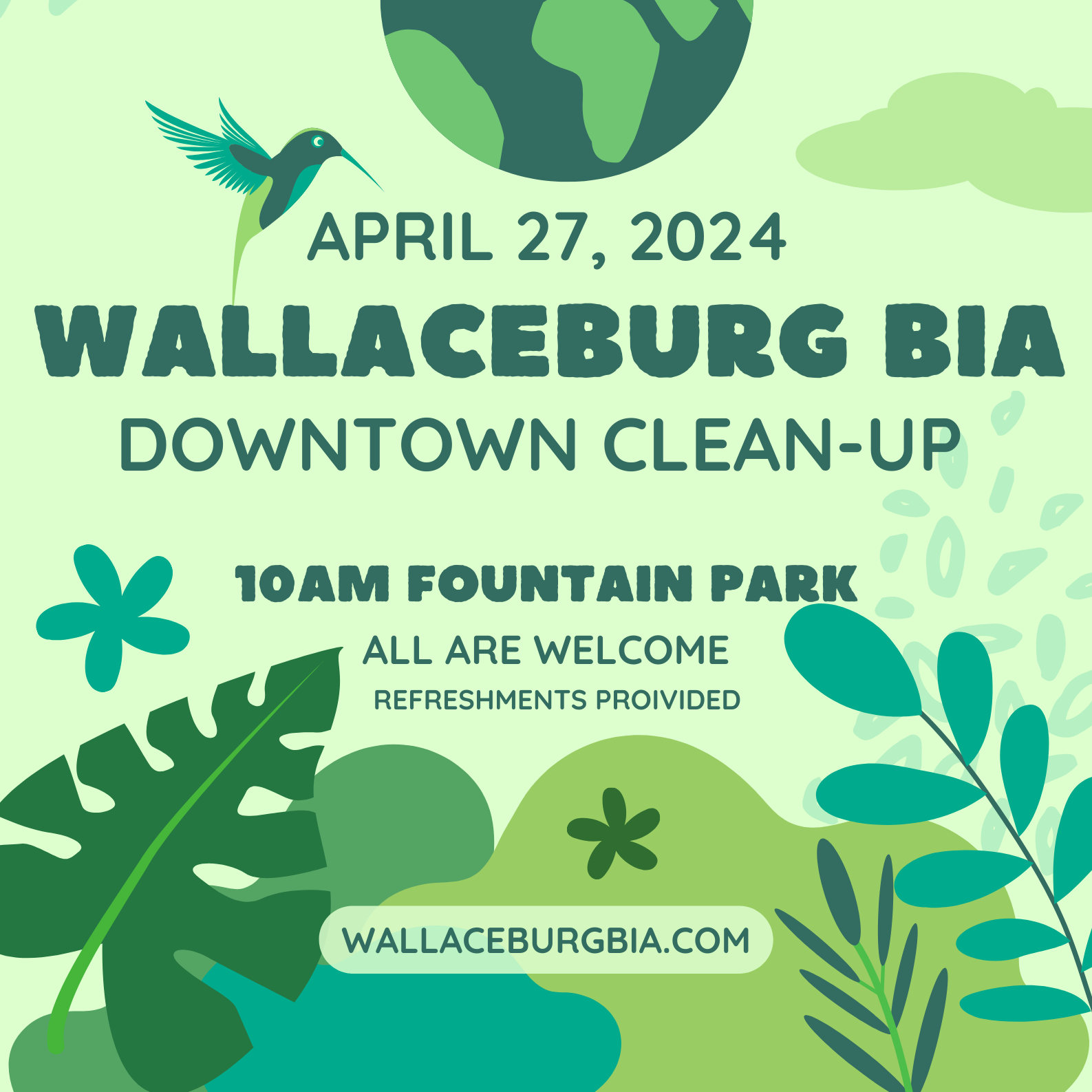 Downtown Wallaceburg BIA Clean-Up