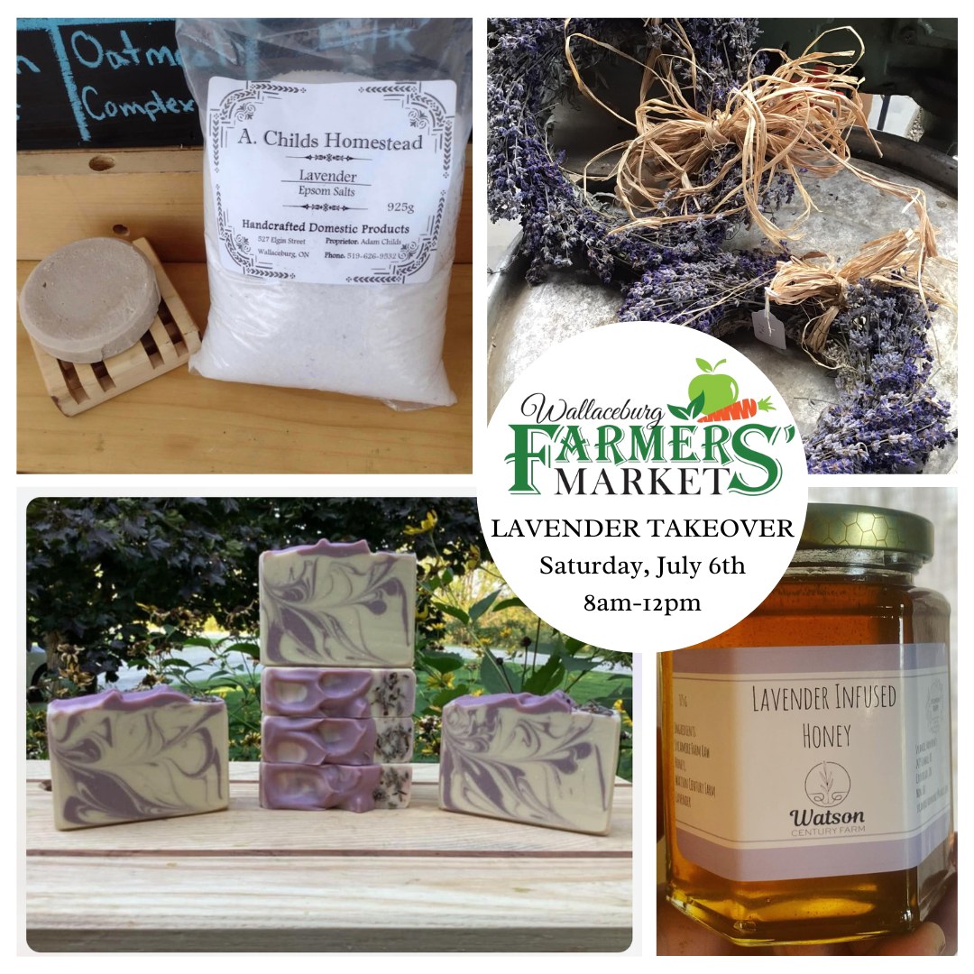 Lavender Takeover at the Wallaceburg Farmers’ Market